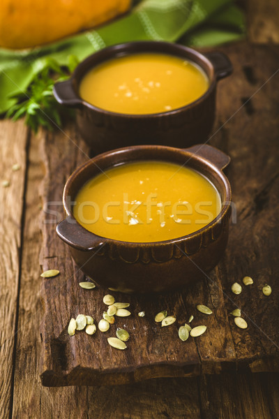 Pumpkin soup Stock photo © mythja