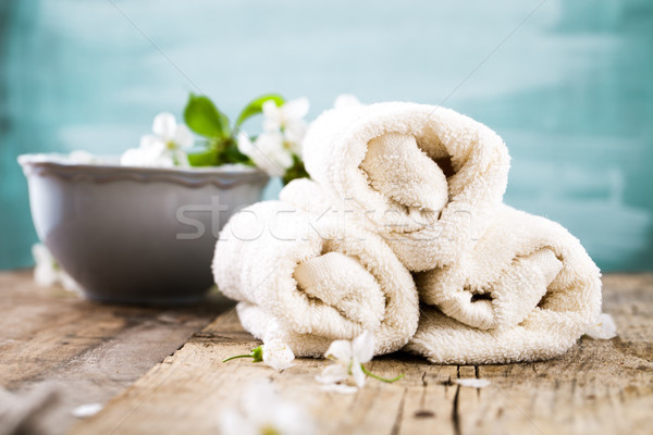 Wellness products and cosmetics Stock photo © mythja