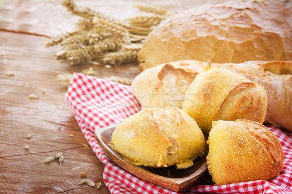 świeże chleba wybór Zdjęcia stock © mythja