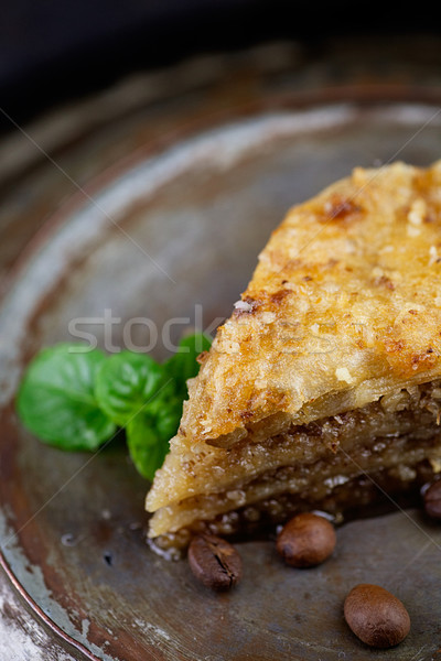 Baklava pastry dessert Stock photo © mythja