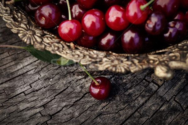 Fresh cherry Stock photo © mythja