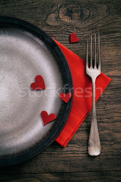Valentines dinner Stock photo © mythja