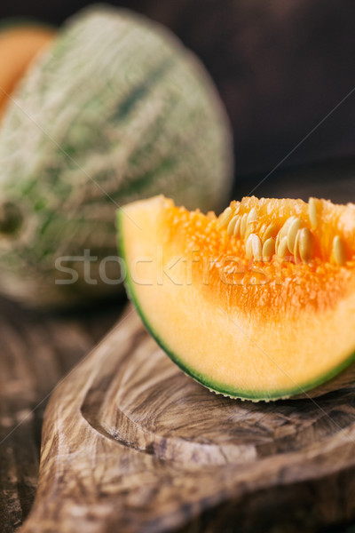 Cantaloupe melon Stock photo © mythja