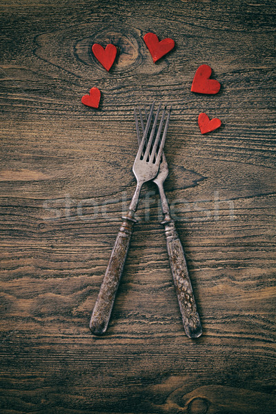 Valentines dinner Stock photo © mythja