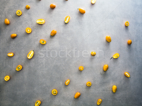 Orange fruit variety Stock photo © mythja