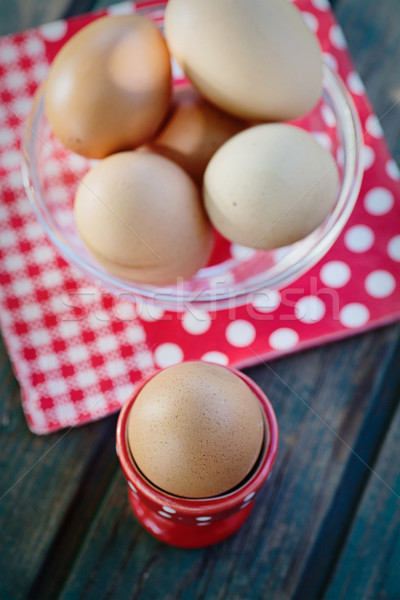 Bolied eggs  Stock photo © mythja
