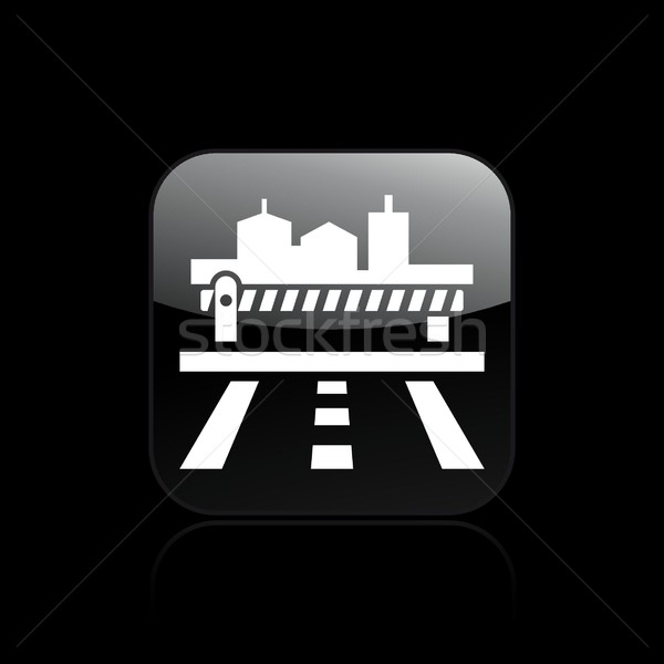 Frontier icon Stock photo © Myvector