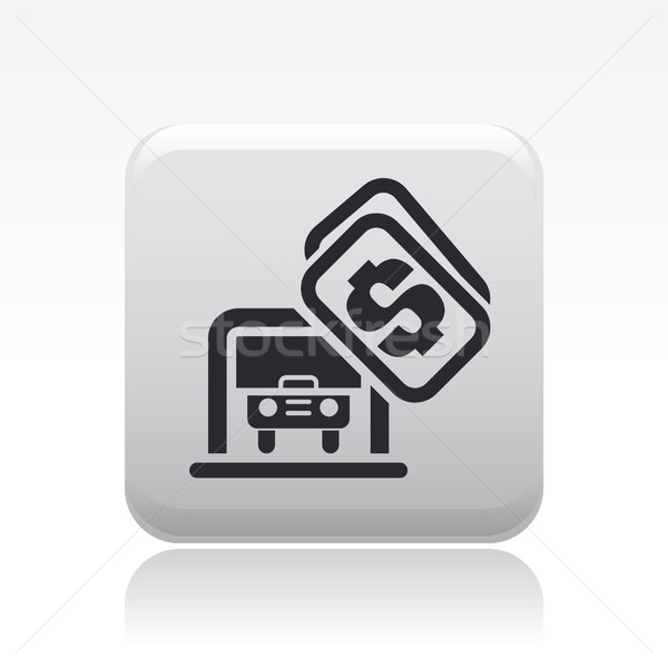 Garage pay icon Stock photo © Myvector