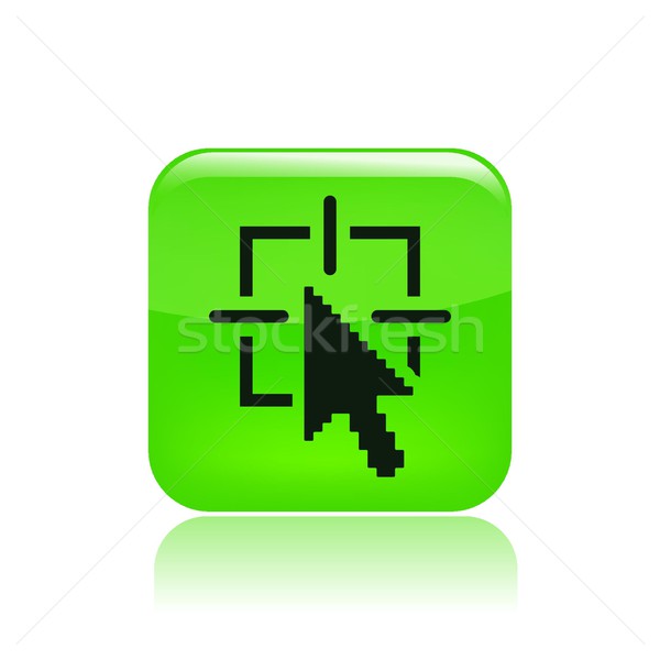 Cel web icon myszą internetowych Zdjęcia stock © Myvector