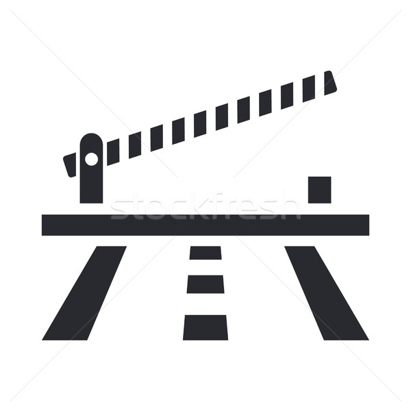 Barrier icon Stock photo © Myvector