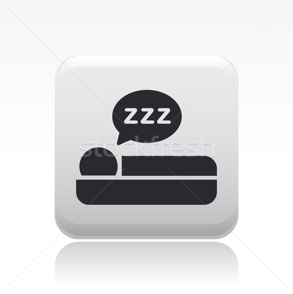 Sleep icon Stock photo © Myvector