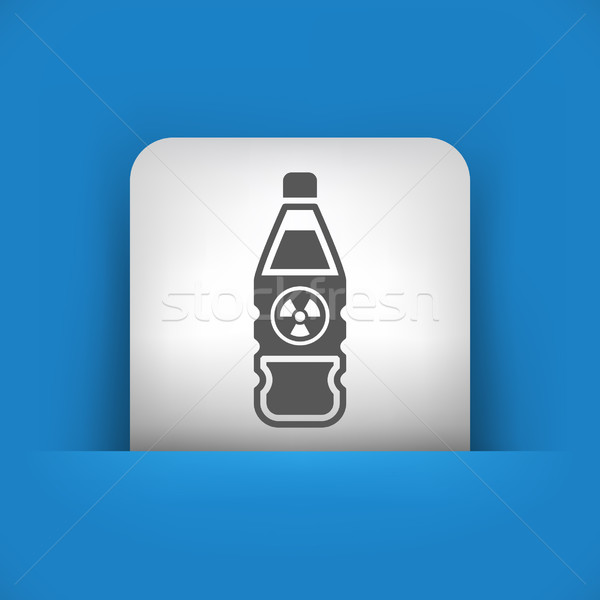 [[stock_photo]]: Bleu · gris · icône · sécurité · industrie · laboratoire