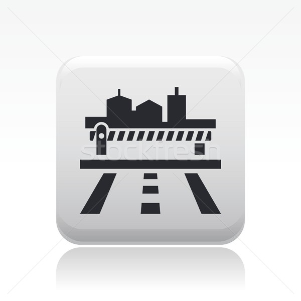 Frontier icon Stock photo © Myvector