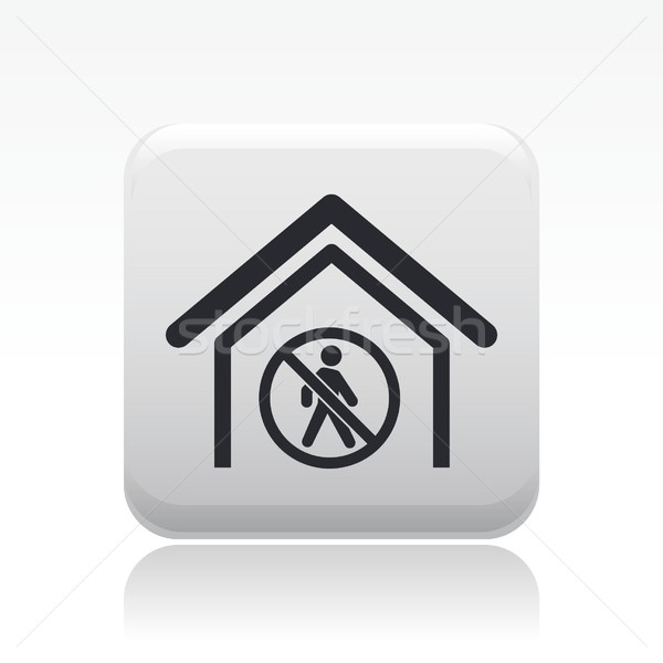 Access forbidden icon Stock photo © Myvector