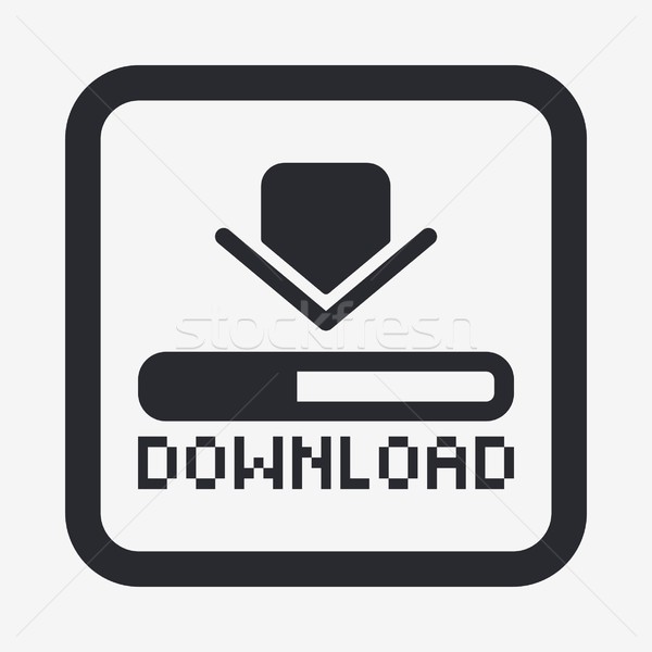 Stock photo: Download icon