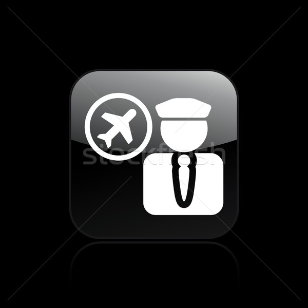 Air pilot icon  Stock photo © Myvector