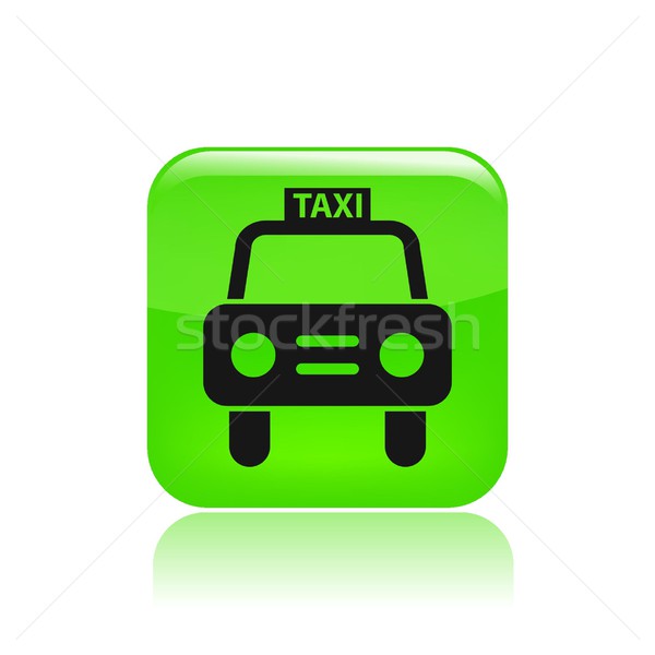 Taxi icon Stock photo © Myvector