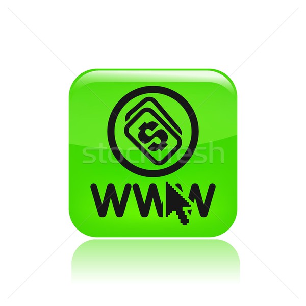 Web cost icon Stock photo © Myvector