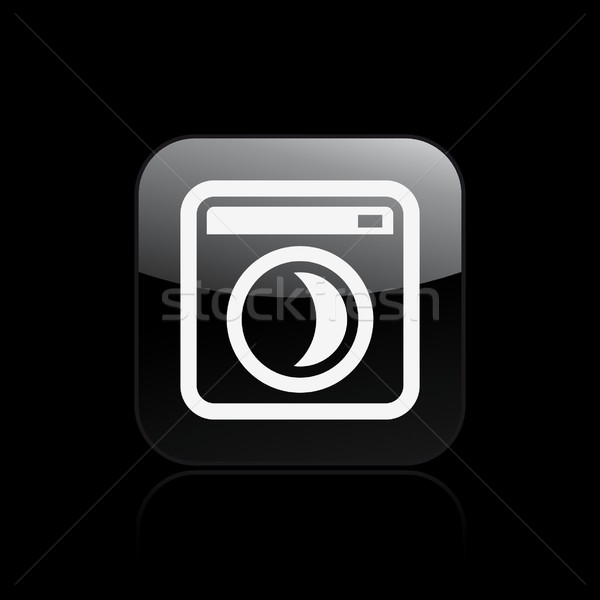 Sleep pc icon Stock photo © Myvector