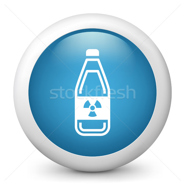 [[stock_photo]]: Vecteur · bleu · icône · modernes · bouteille