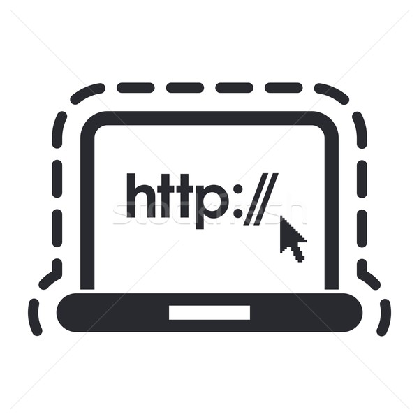 Web protection icon Stock photo © Myvector