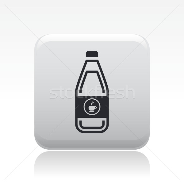 Coffee bottle icon  Stock photo © Myvector