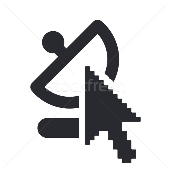 Web · antena · icono · ordenador · Internet · satélite - ilustración  vectorial © Myvector (#3394398) | Stockfresh