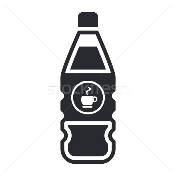 Coffee bottle icon Stock photo © Myvector
