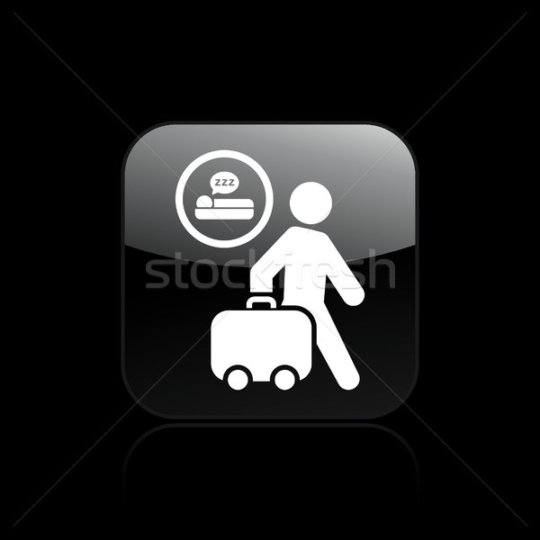 Viaje Icono Hotel Trabajador Vacaciones Direccion Ilustracion Vectorial C Myvector 3392893 Stockfresh
