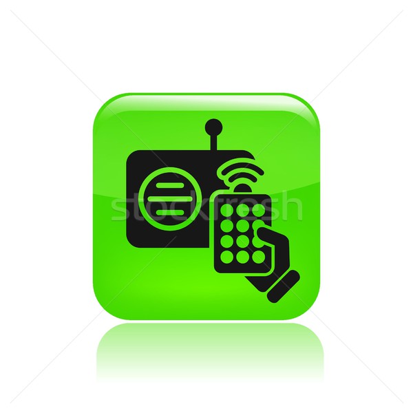 Remote radio icon Stock photo © Myvector