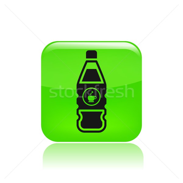 Coffee bottle icon Stock photo © Myvector