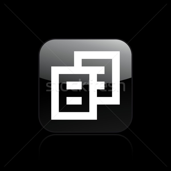 Pixel icône de l'ordinateur ordinateur fichier nouvelle concept Photo stock © Myvector