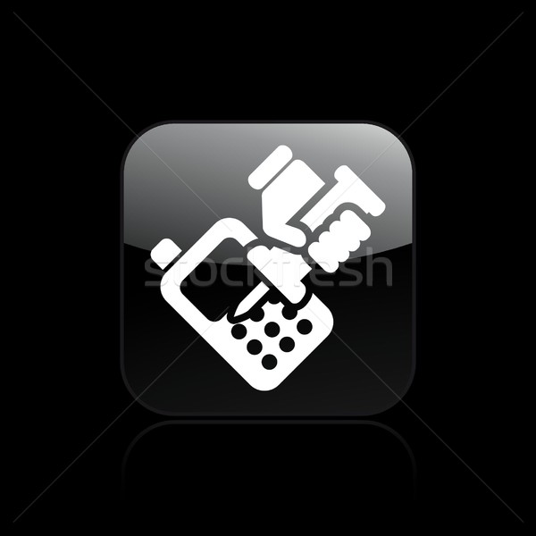 Phone repairer icon Stock photo © Myvector