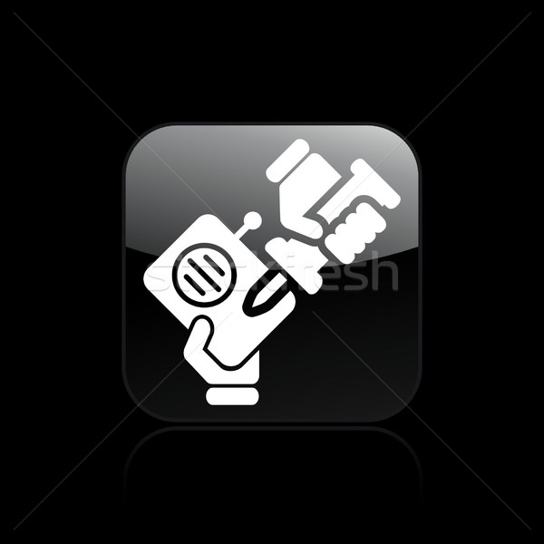 Radio repairer icon Stock photo © Myvector