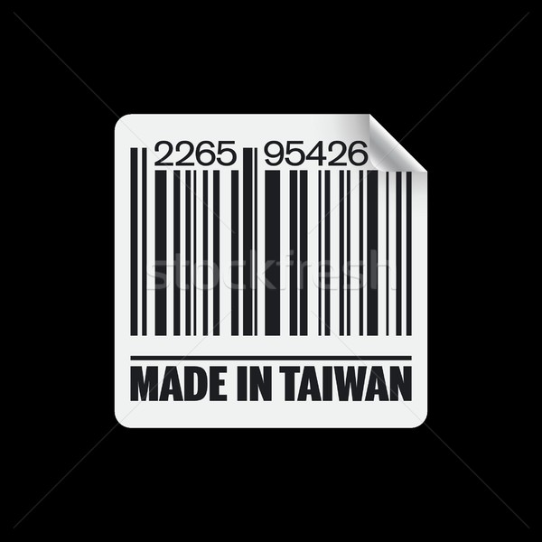 Zdjęcia stock: Tajwan · ikona · wydruku · rynku · atramentu · asian