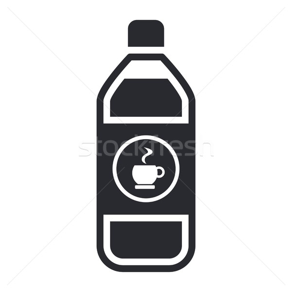 Coffee bottle icon Stock photo © Myvector