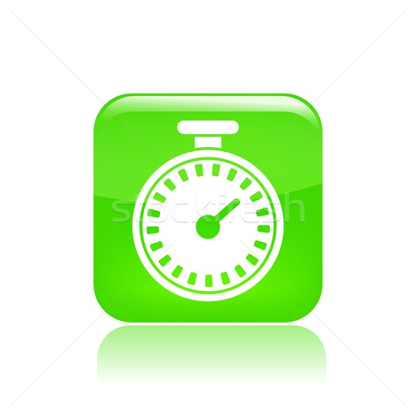 Timer icona percorso Racing illustrazione Foto d'archivio © Myvector