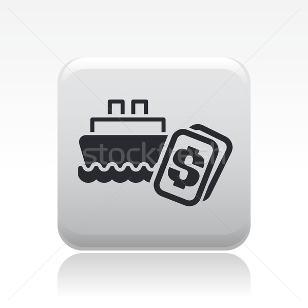 Boat price icon Stock photo © Myvector