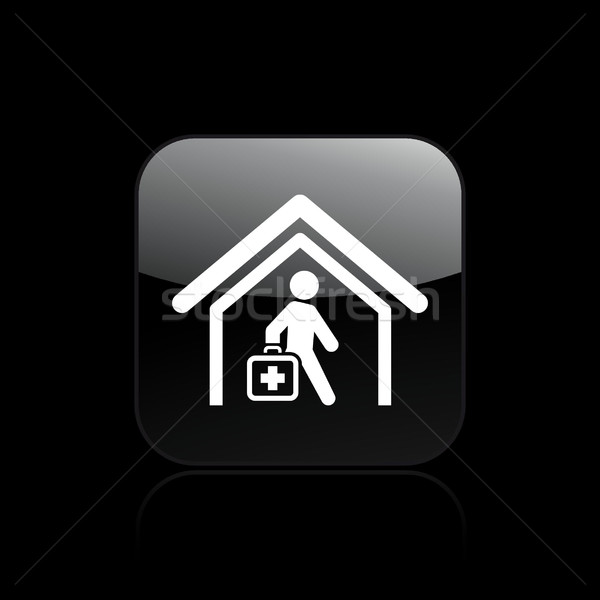 Medical home icon  Stock photo © Myvector