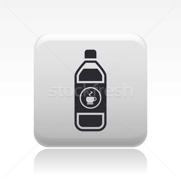 Café botella icono Foto stock © Myvector