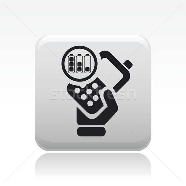 Phone icon Stock photo © Myvector