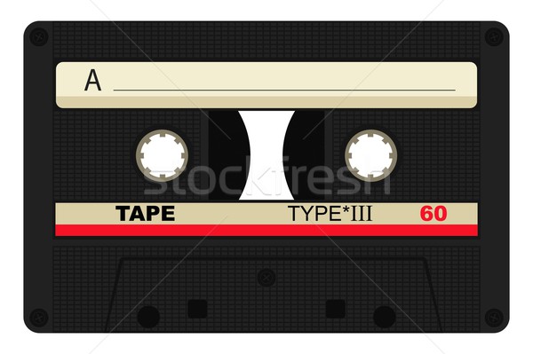 Stock photo: Single '80 tape design