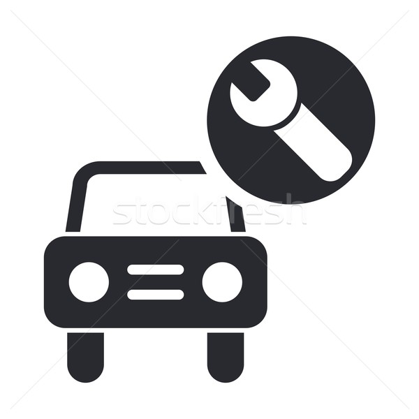 Car repair icon Stock photo © Myvector