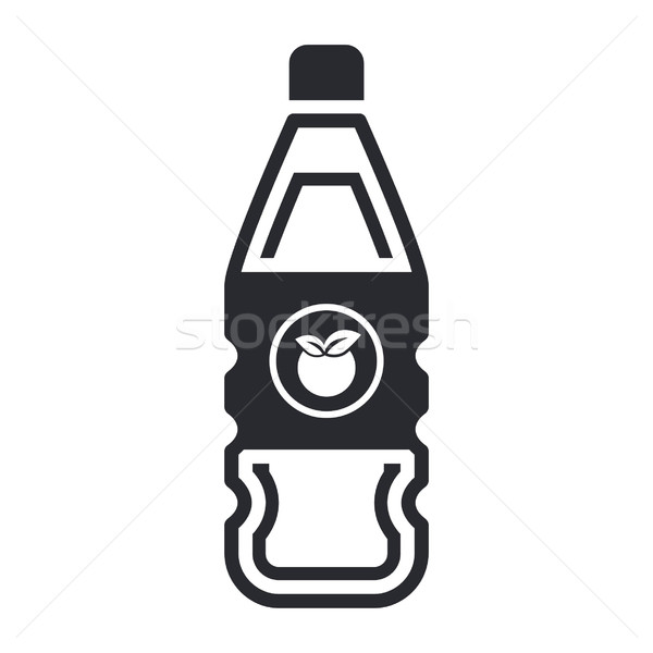 Symbol Flasche Fruchtsaft Stock foto © Myvector