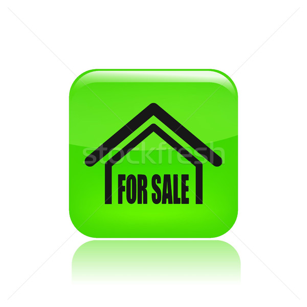 Сток-фото: недвижимости · икона · деньги · домой · продажи · продажи