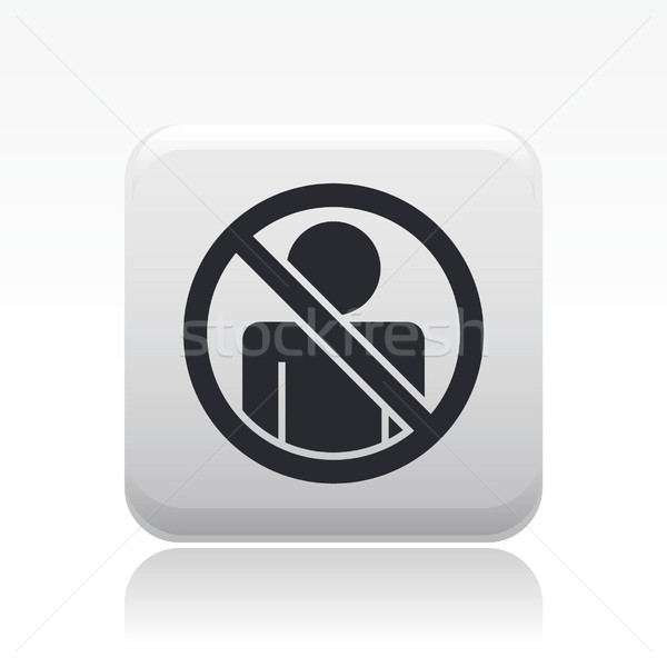 Access forbidden icon Stock photo © Myvector