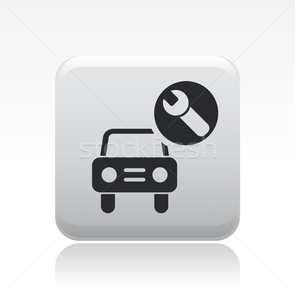 Car repair icon Stock photo © Myvector