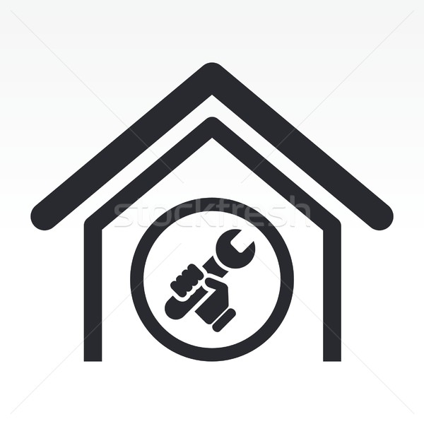 Home bricolage icon Stock photo © Myvector