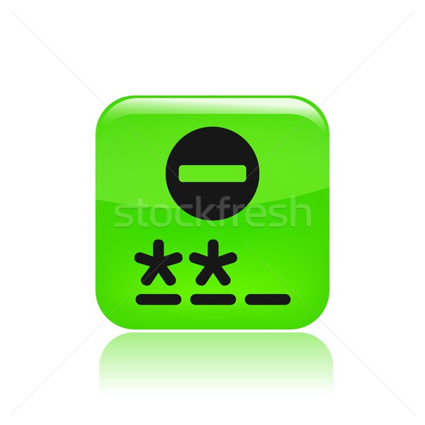 Password icon Stock photo © Myvector