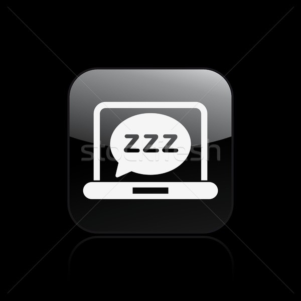 Standby pc icon Stock photo © Myvector